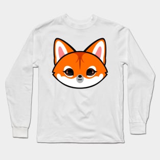 Cute Ethiopian Wolf Long Sleeve T-Shirt